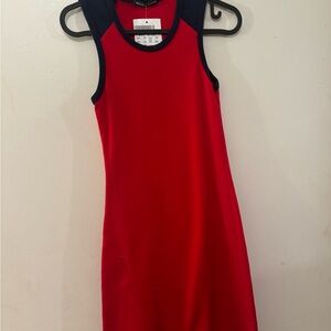 Brandy Melville Red and Black Kids Dress